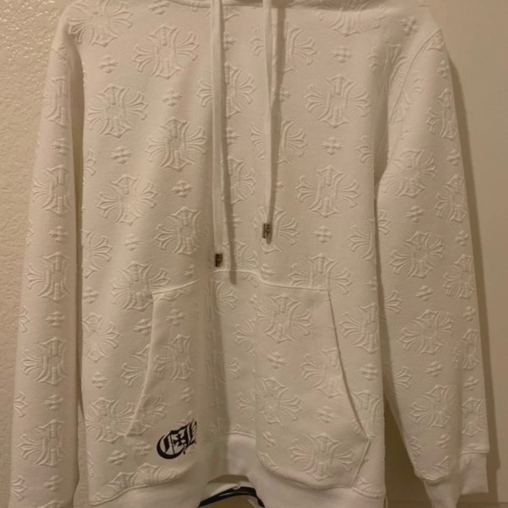White Chrome Hearts Hoodie